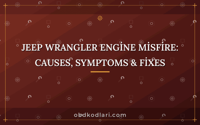 Jeep Wrangler Engine Misfire: Causes, Symptoms & Fixes